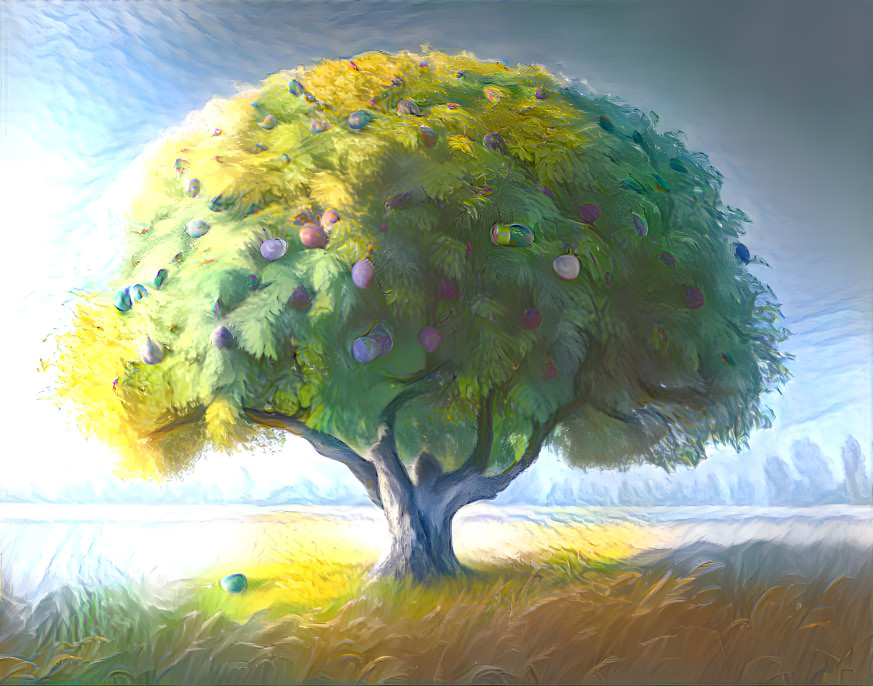 Van Gogh Fantasy Tree