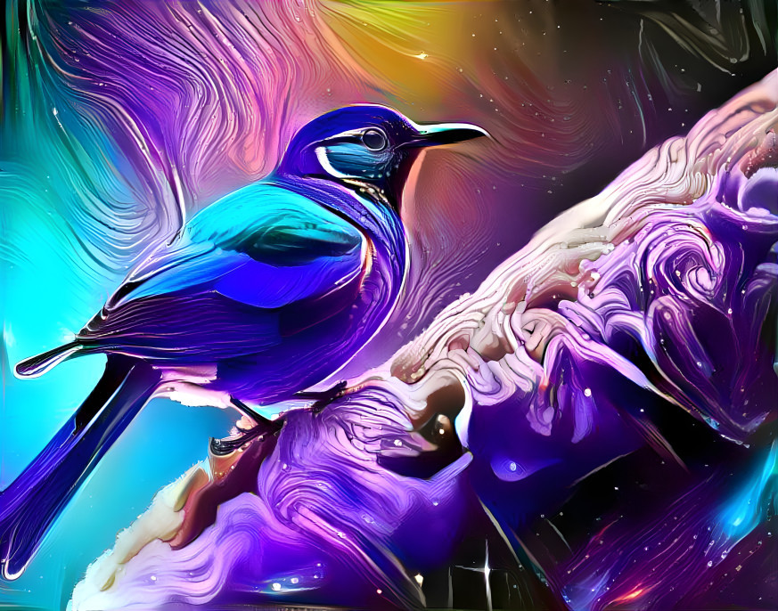 Abstract Space Bird