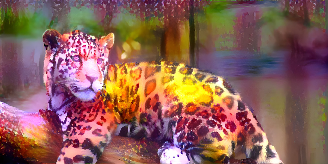 Sunset jaguar