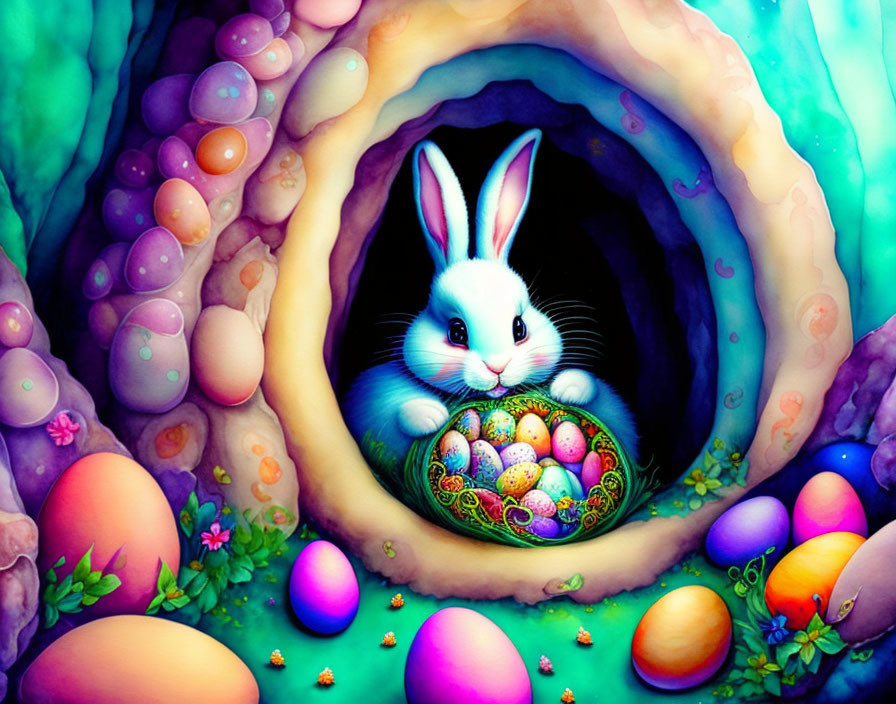 The Easter bunny's cave