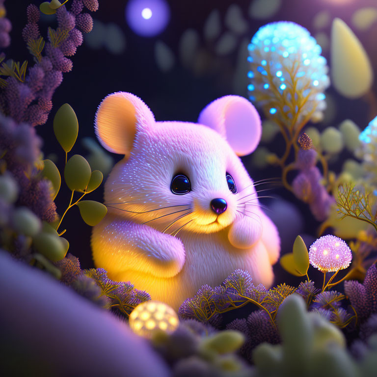 Glowy mouse