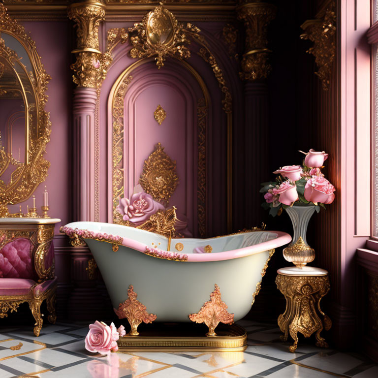 Rococo bath