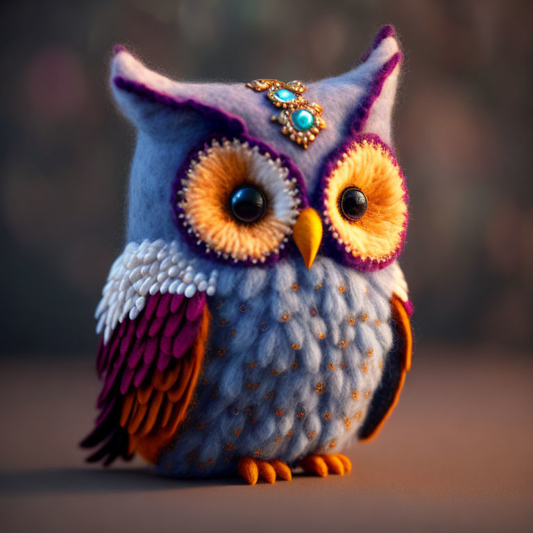 Felt owl