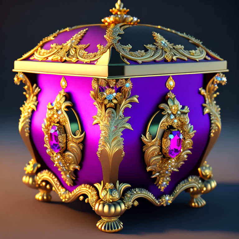 The purple box
