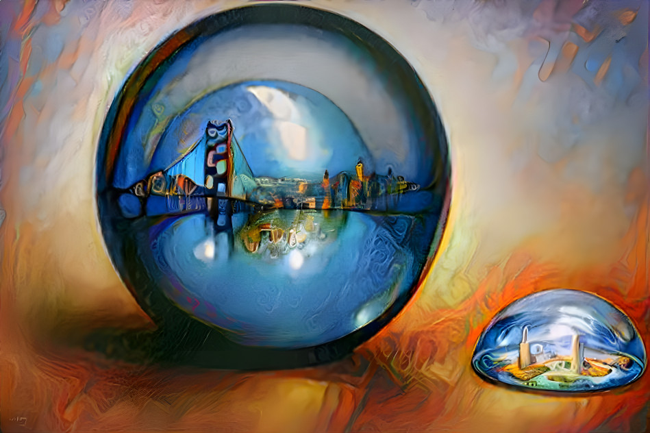 San Francisco through the looking glass