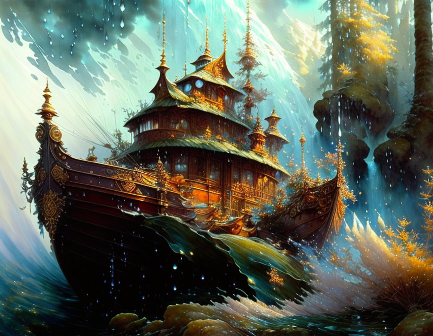 As it Floods the Ark Sails
