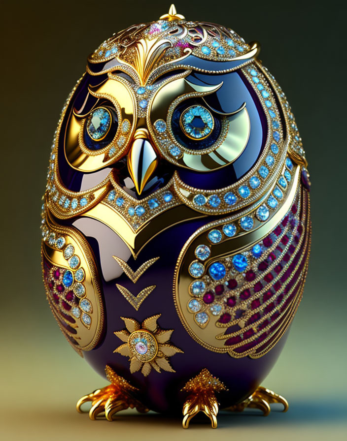 Faberge Owl