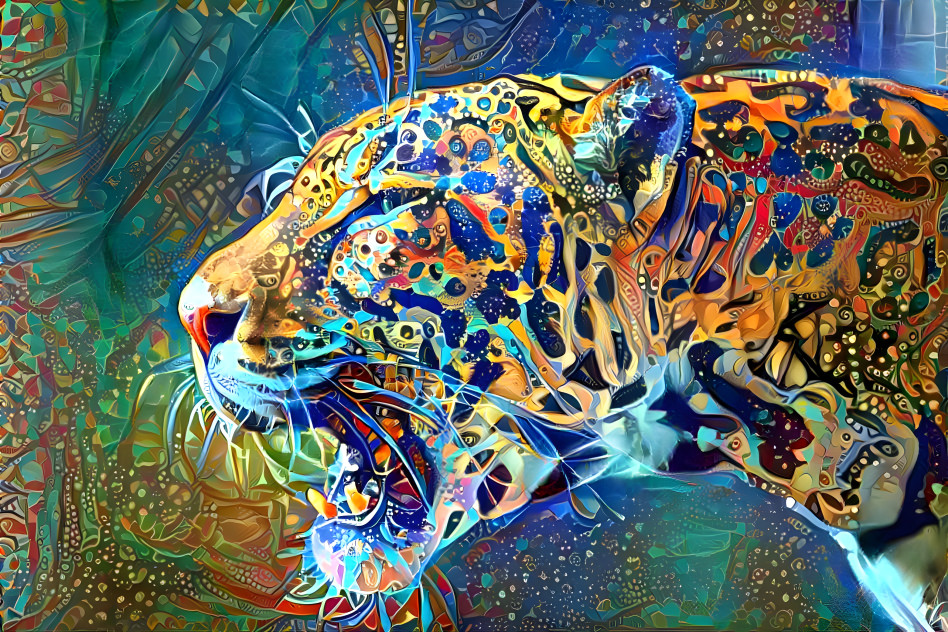 jaguar roaring