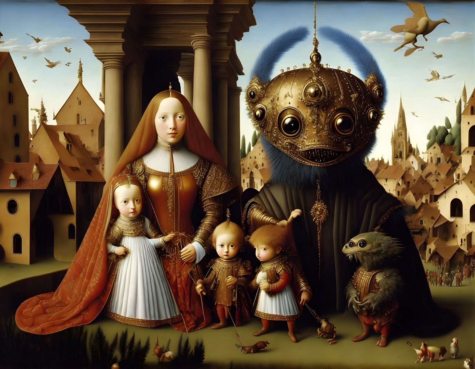 Medieval Family Portrait