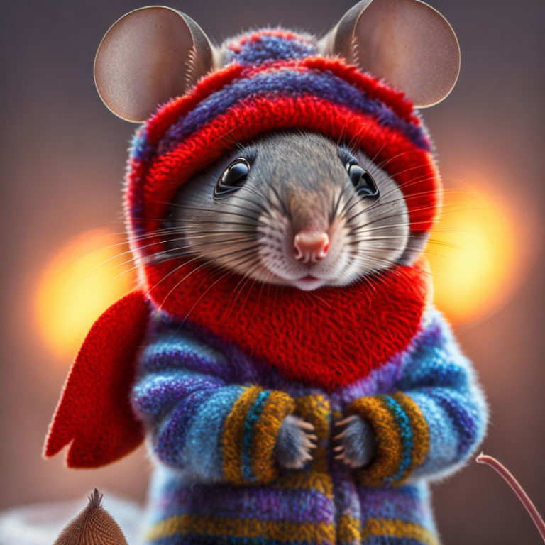 Portrait of a Mouse