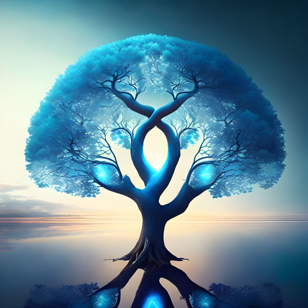 Blue Tree of Life