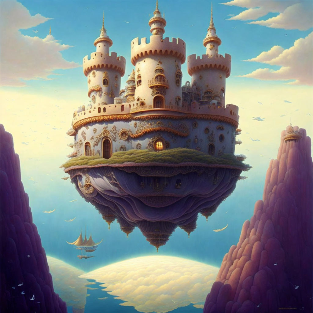 << Floating Castle >>