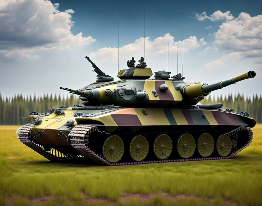 One More Ukrainian tank