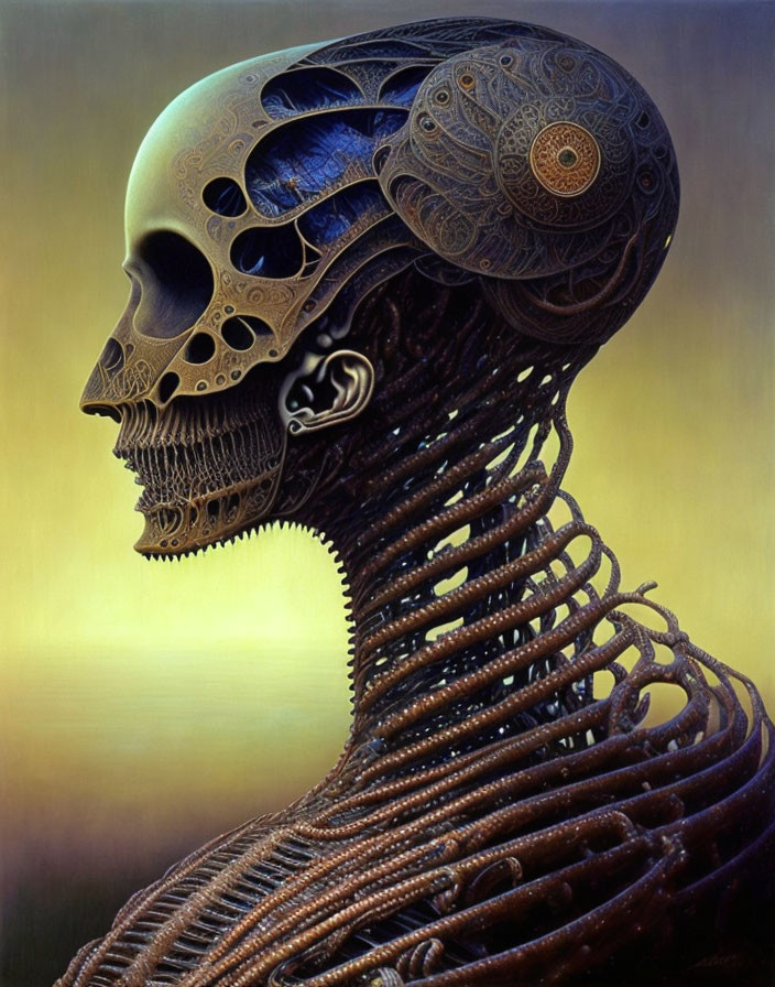 Skeletal portrait