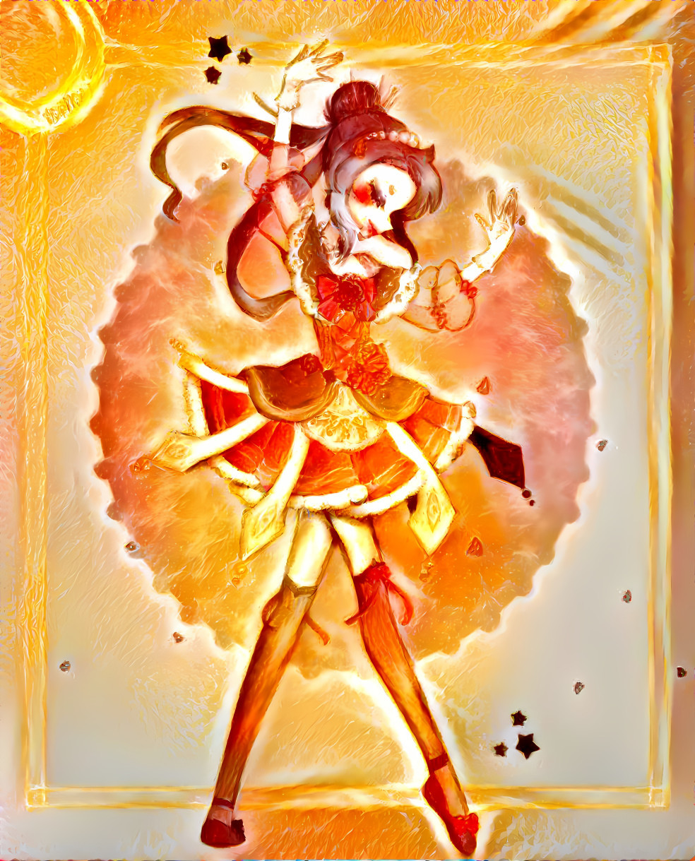 Orange Ballerina