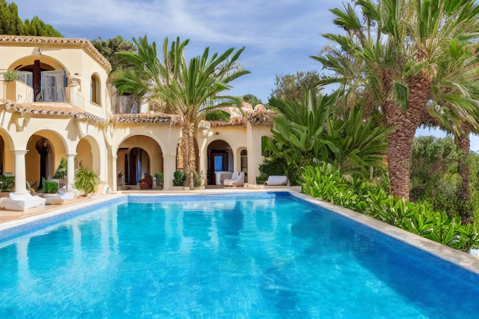 Beautiful, luxurious mediterranean villa 