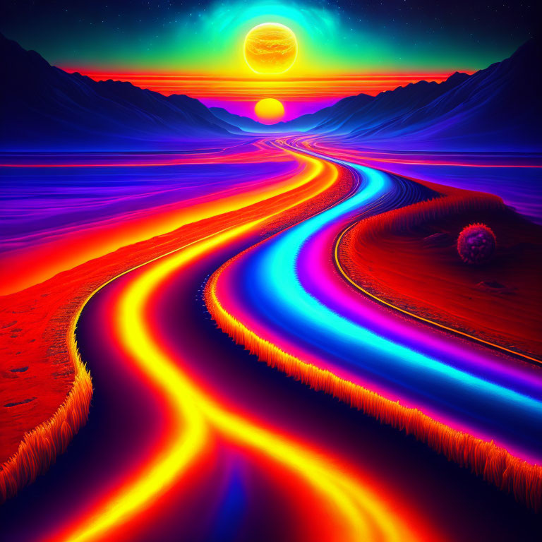 Psychedelic Road