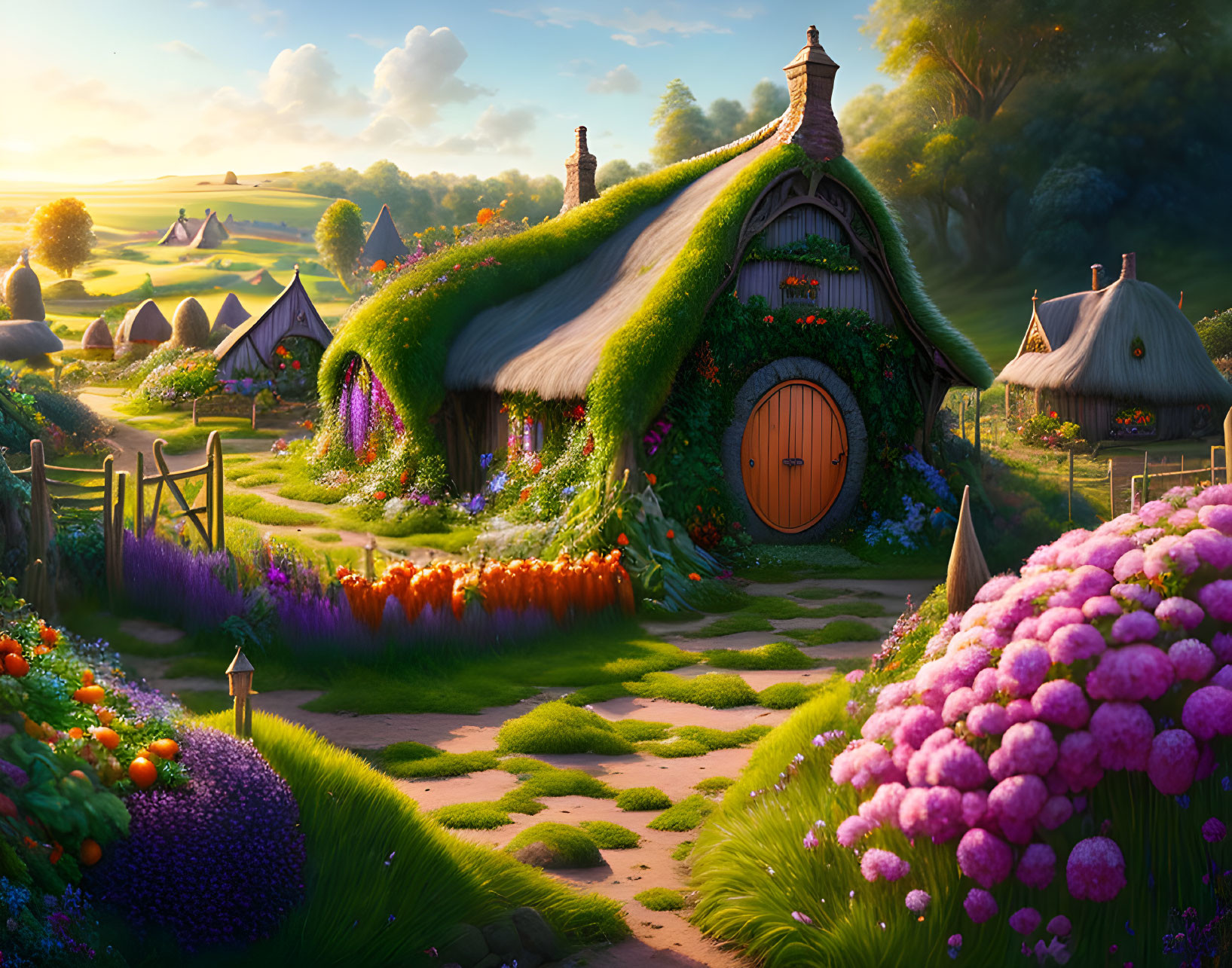 Hobbit's house at Shire (2)