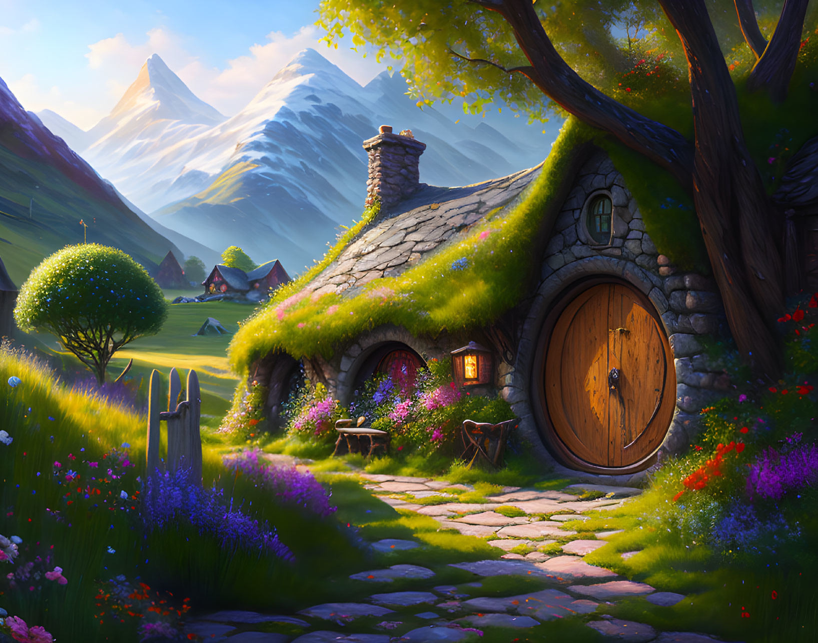 Hobbit's house at Shire