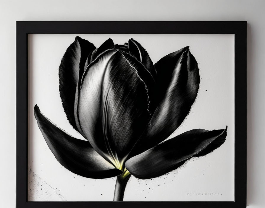 Black tulip III