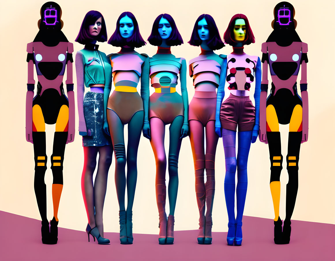 Girls Seven (Robotic Pop)