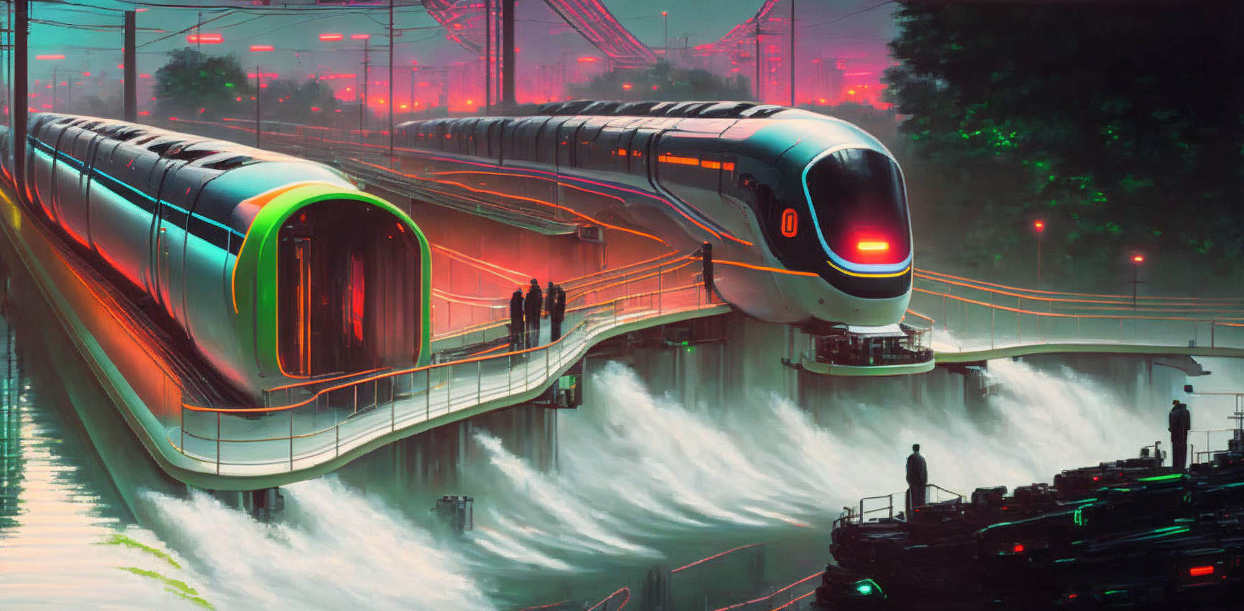 Trains, Future, River
