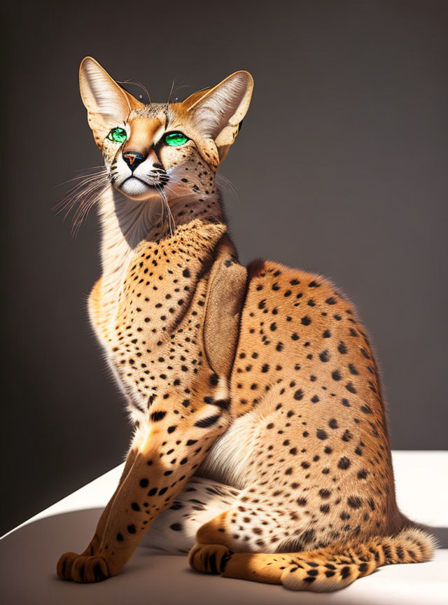 Savannah serval