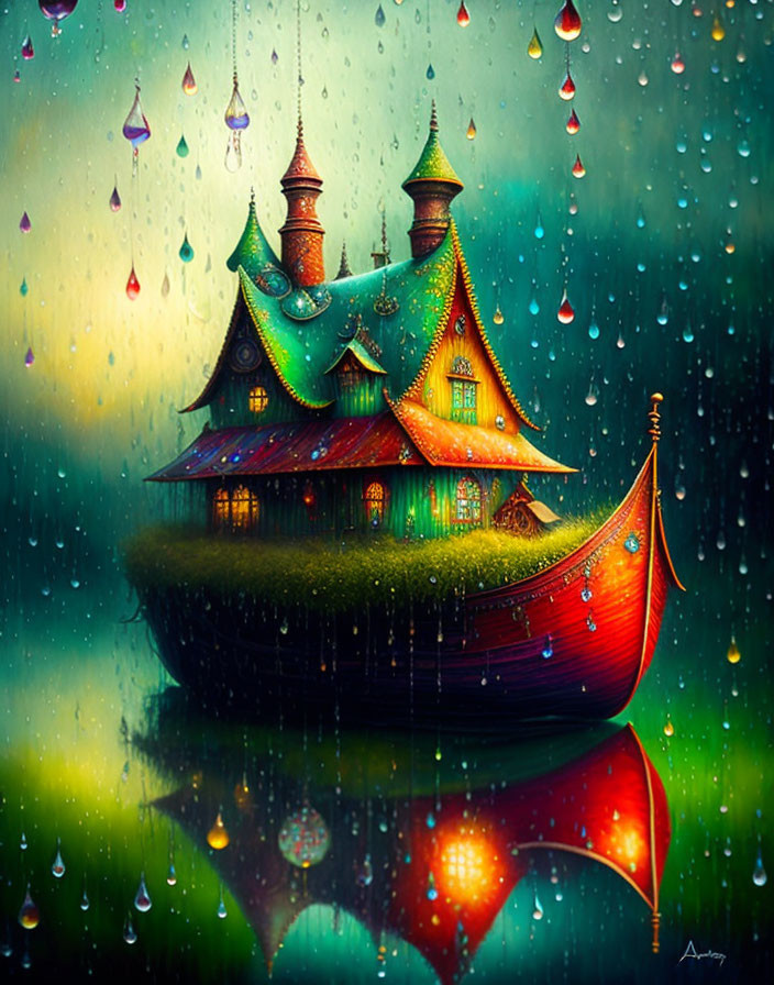 Magical house.