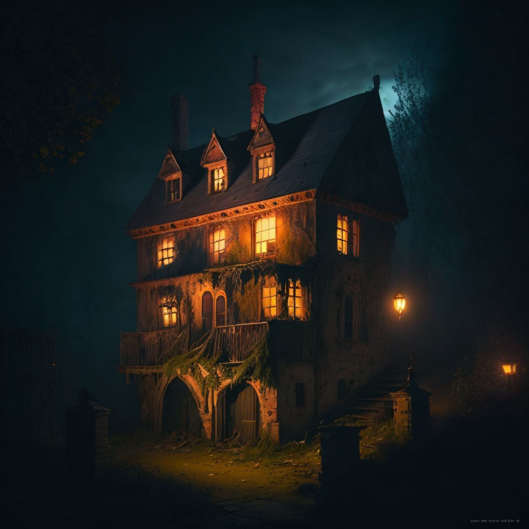 House with the ghosts