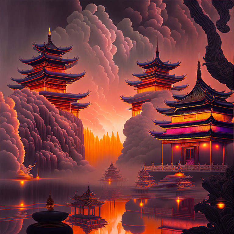 Temple in the Clouds