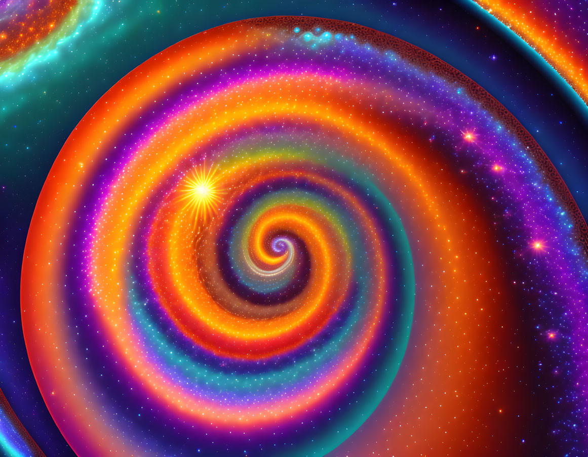 Swirling Universe 