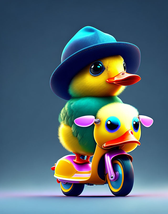 cool baby duck