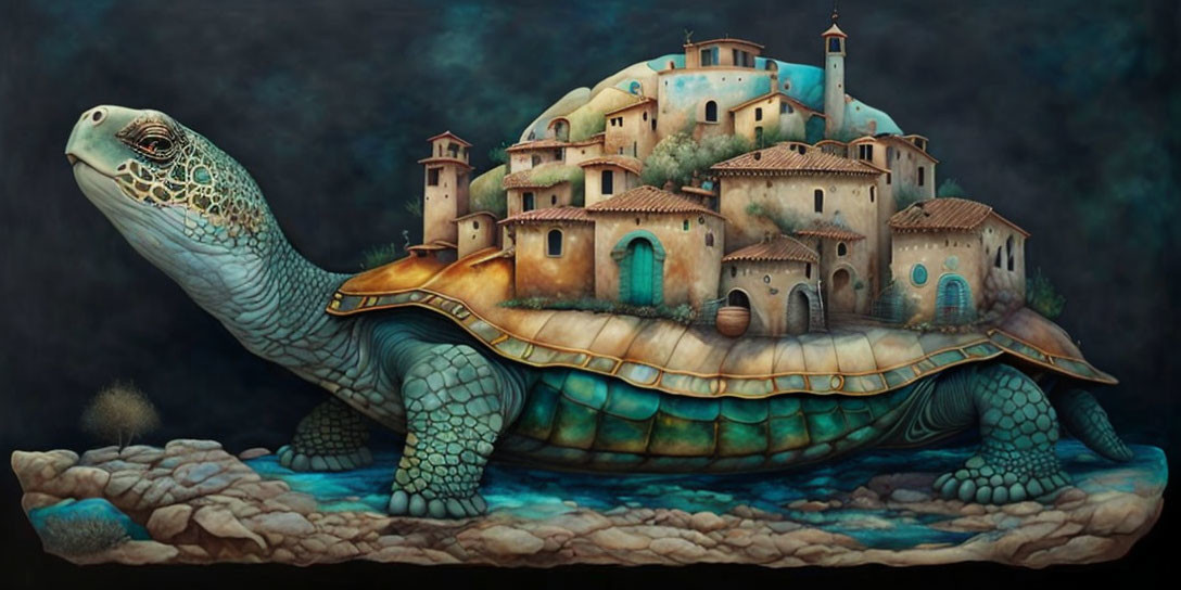 Tuscan Turtle House