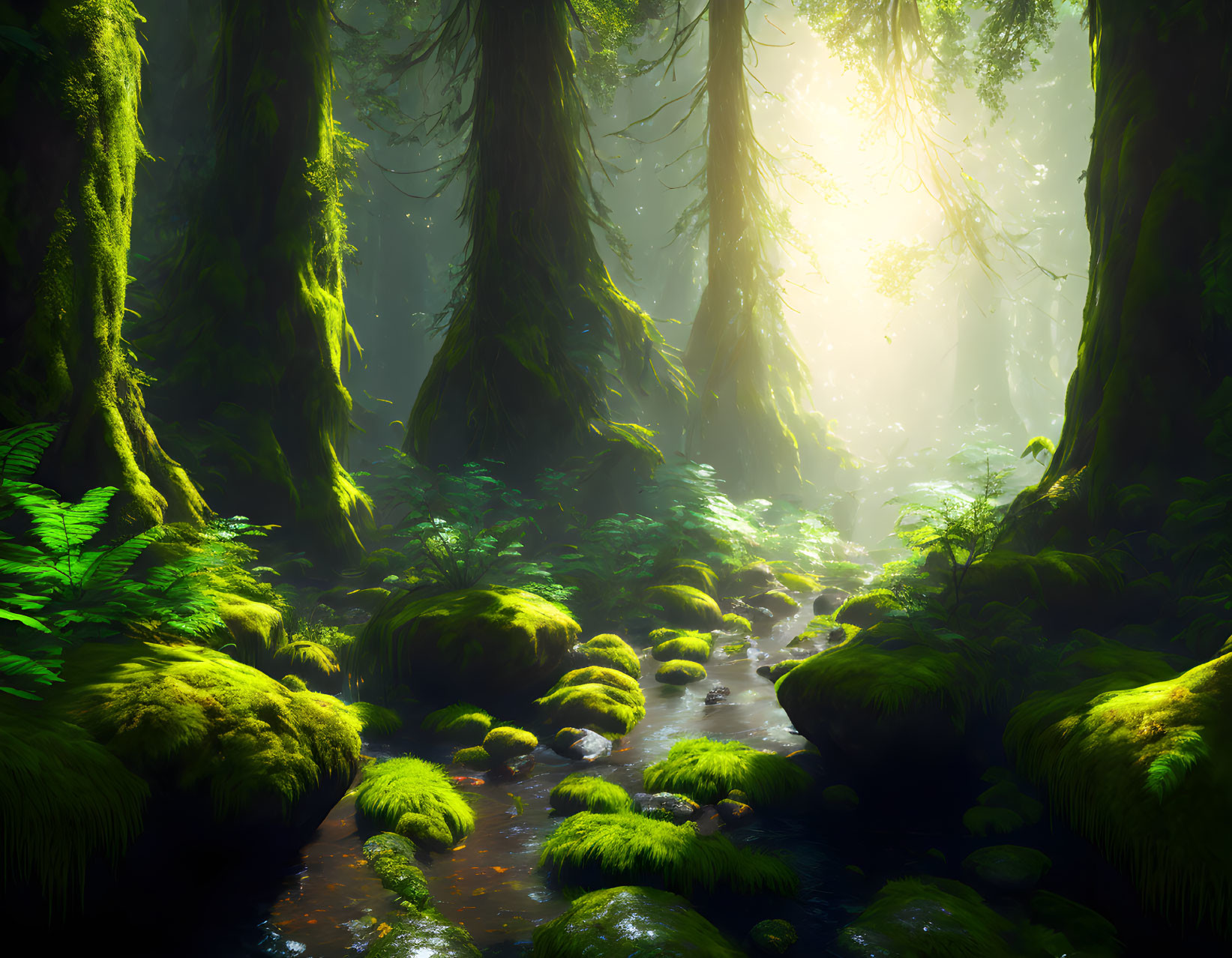A Mossy Forest