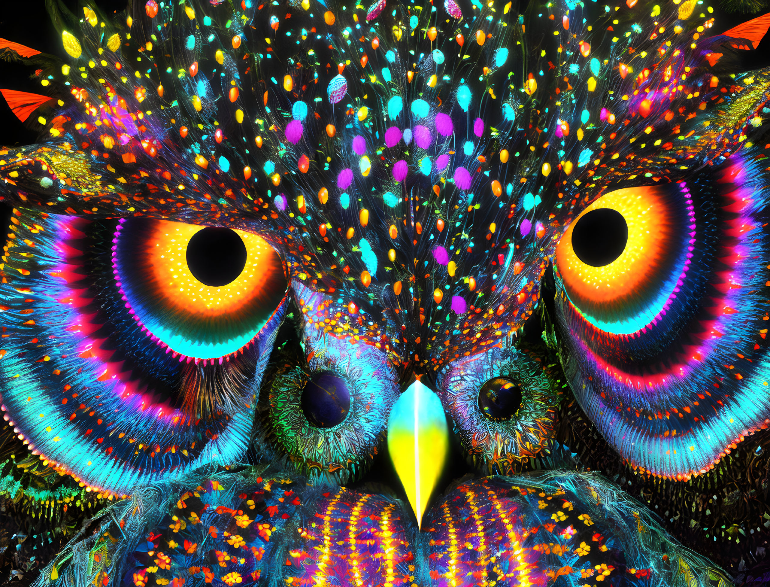 Owl of light