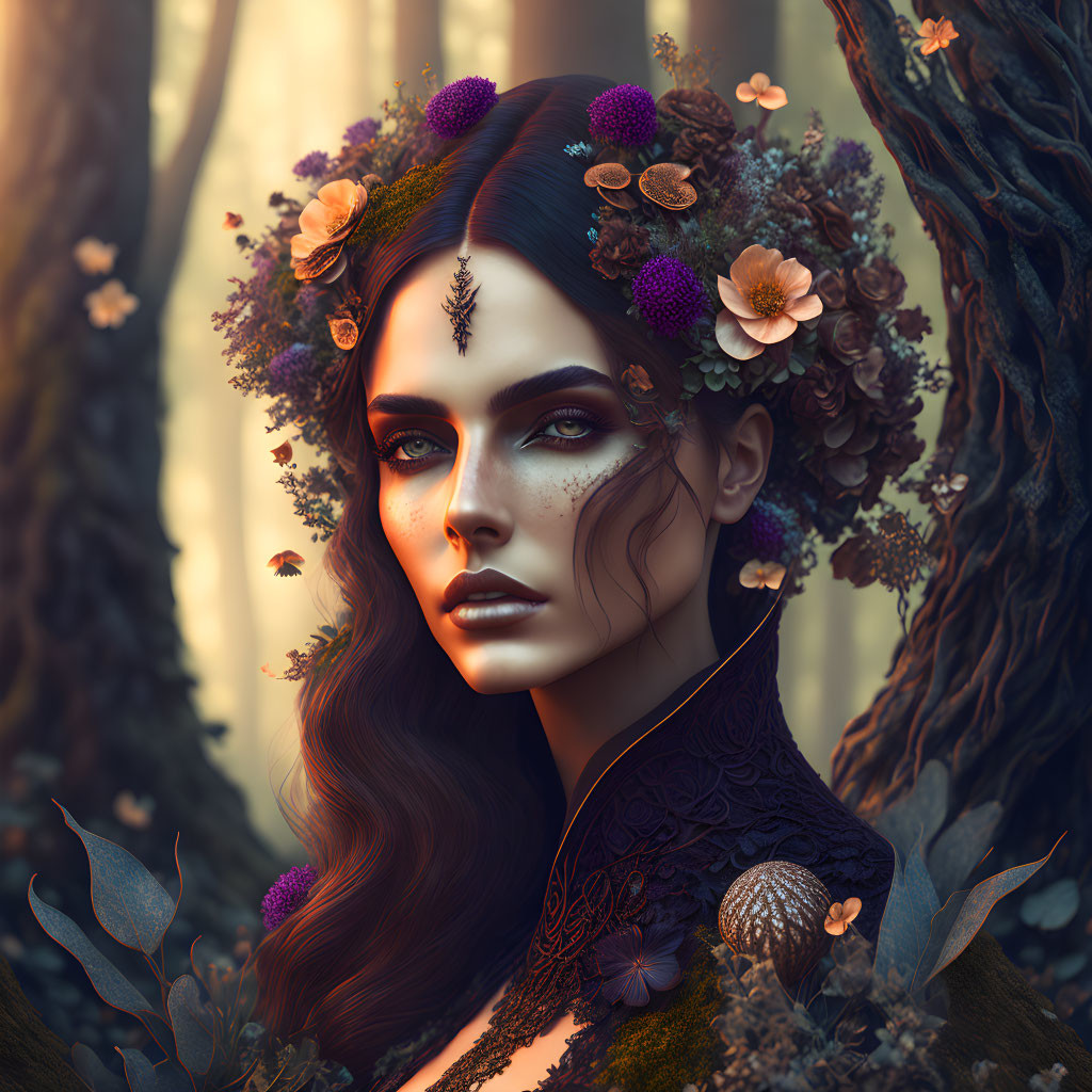 Lady of the forest
