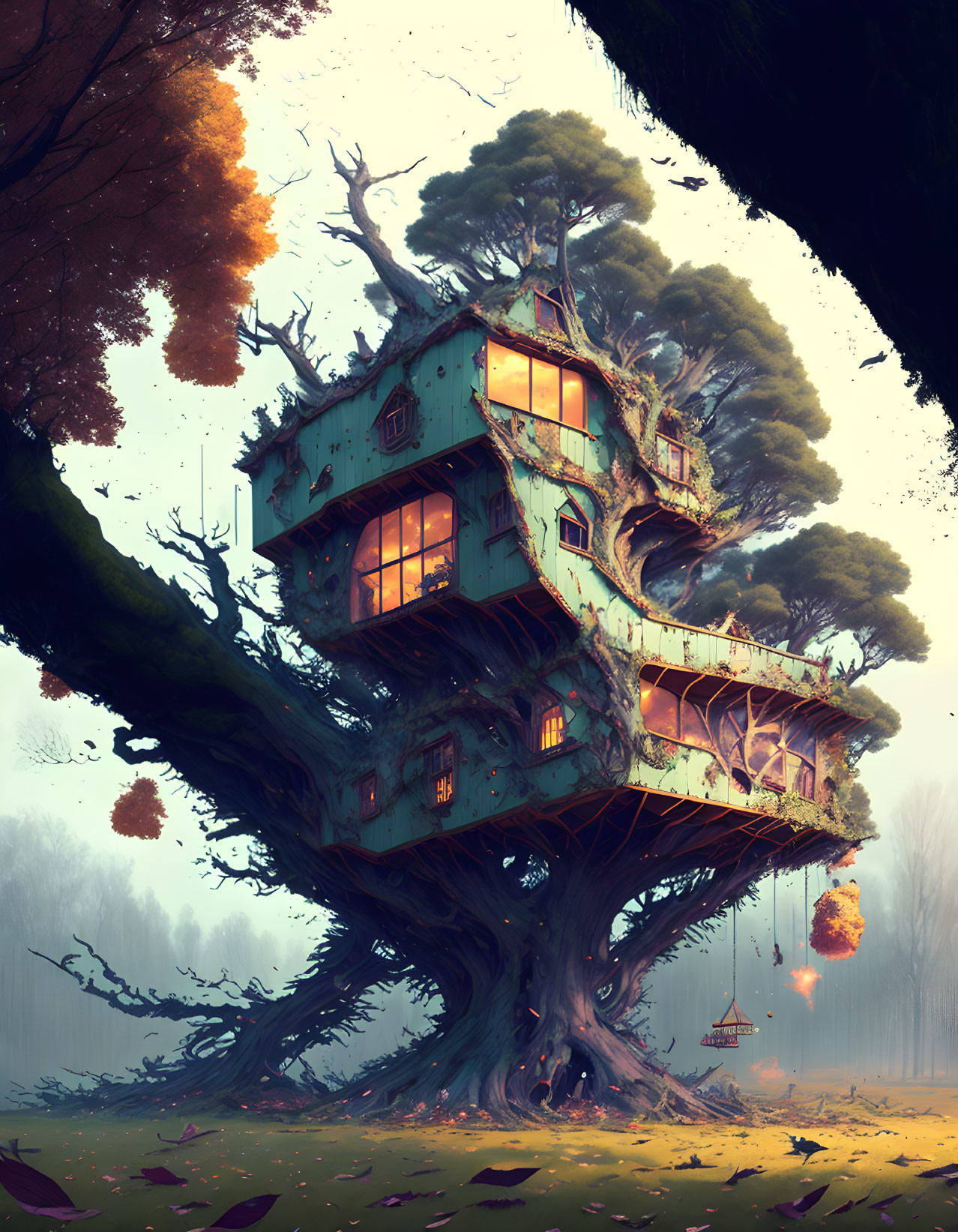 Epic treehouse