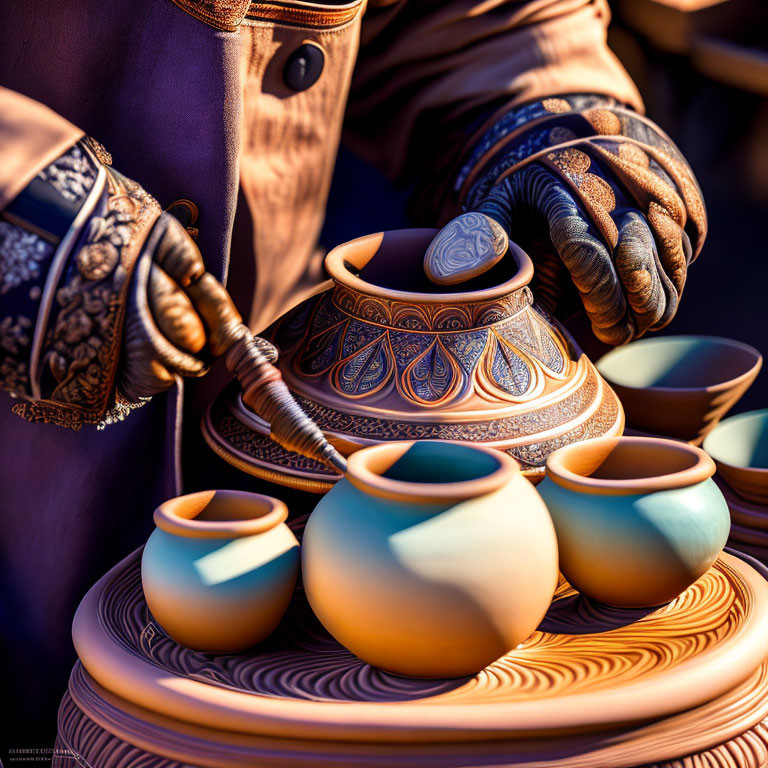 Mastering the Wheel: A Pottery Artistry