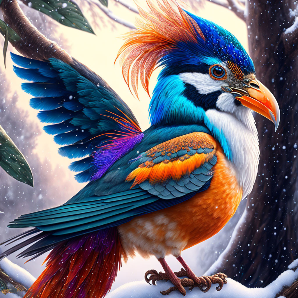 Fantasy bird