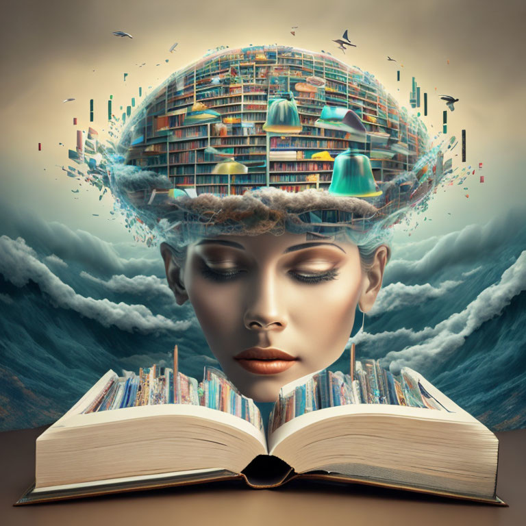 Library of Dreams: A Woman's Surreal Mind