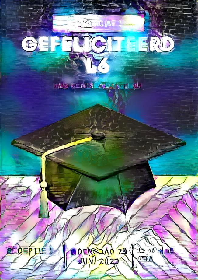graduation poster