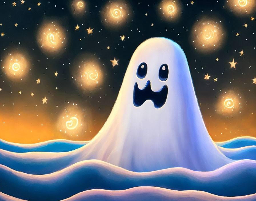 Ghost in the starry sky
