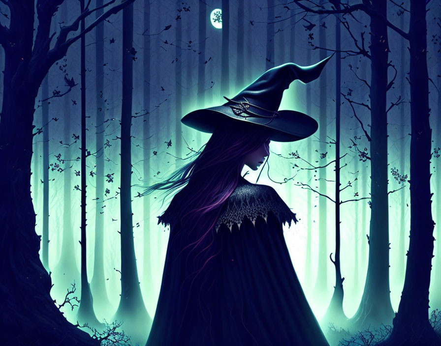 Witch from woods