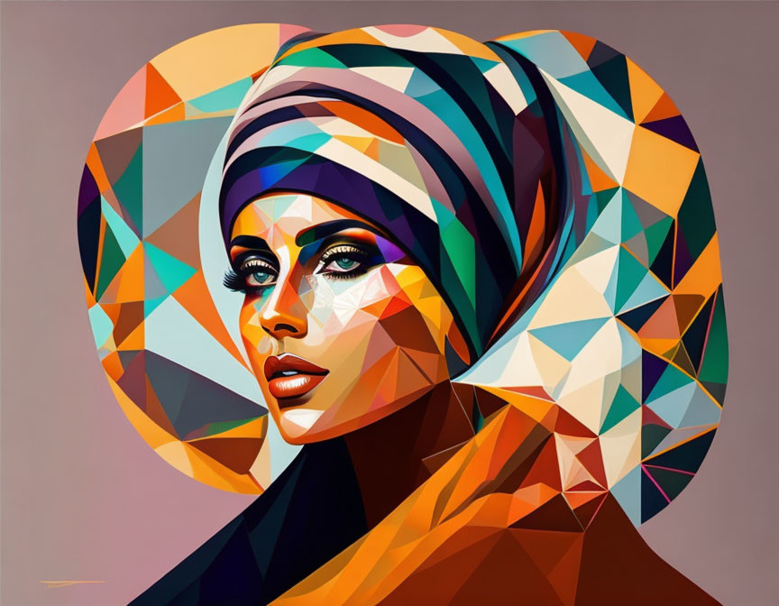 girl in a turban