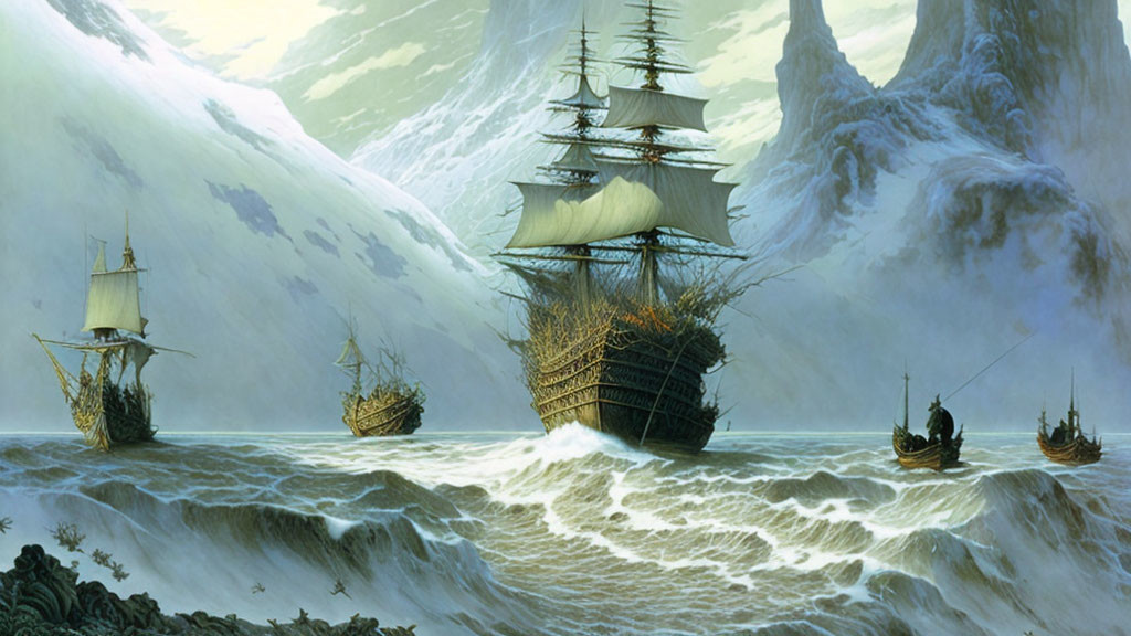 The sailing ship