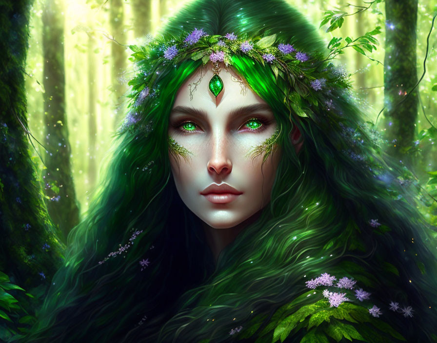 Enchanted Forest Guardian