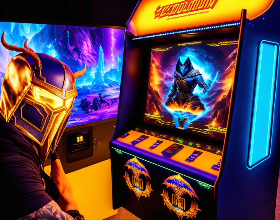 Viking Quest: Neon Arcade Adventure
