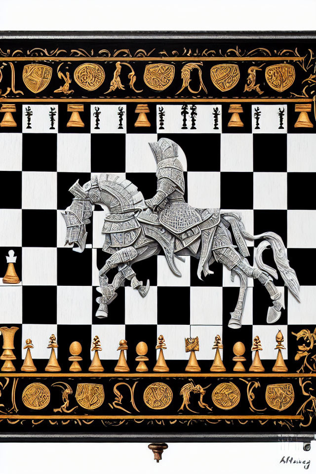 Chess Family Crest
