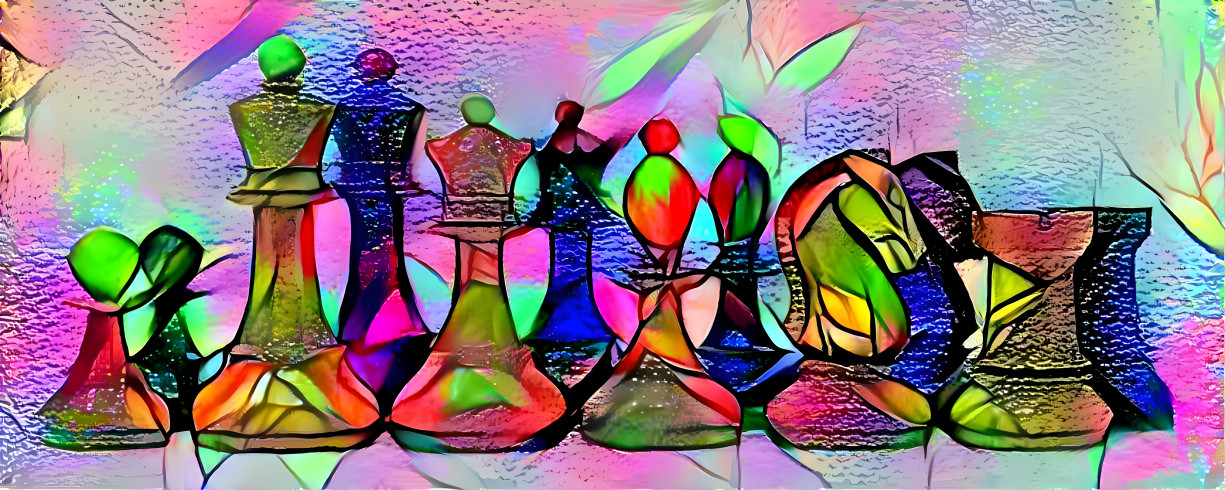 Stained Glass Chess