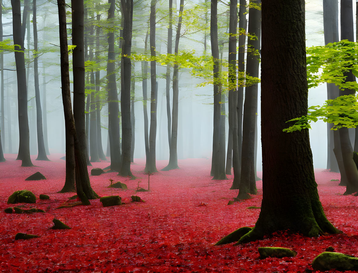 Red Glass Forest